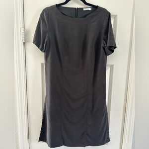 Kestan black dress shirt dress short sleeves size women’s medium M